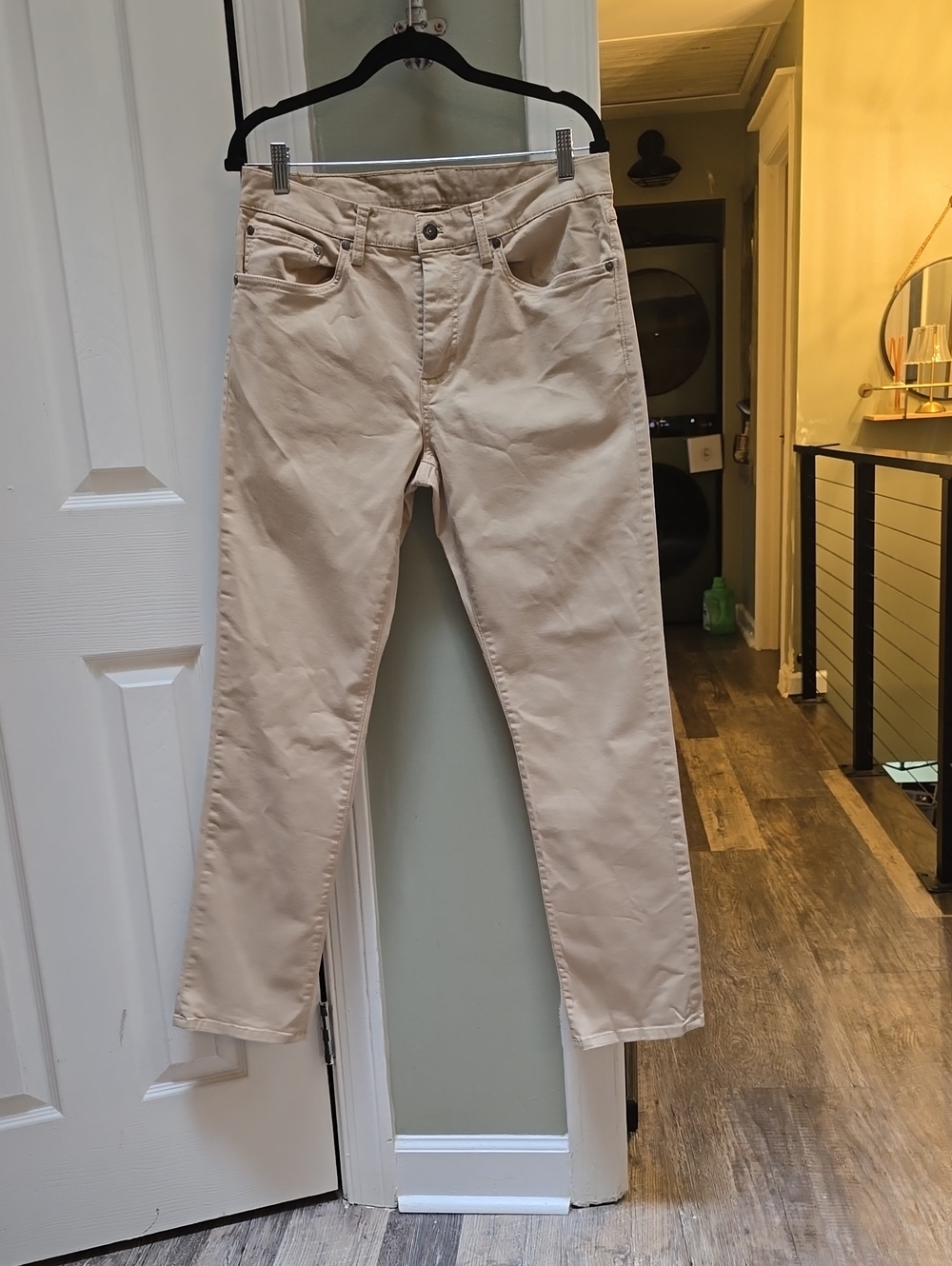 Brooks Brothers Men's Straight Jeans in Beige